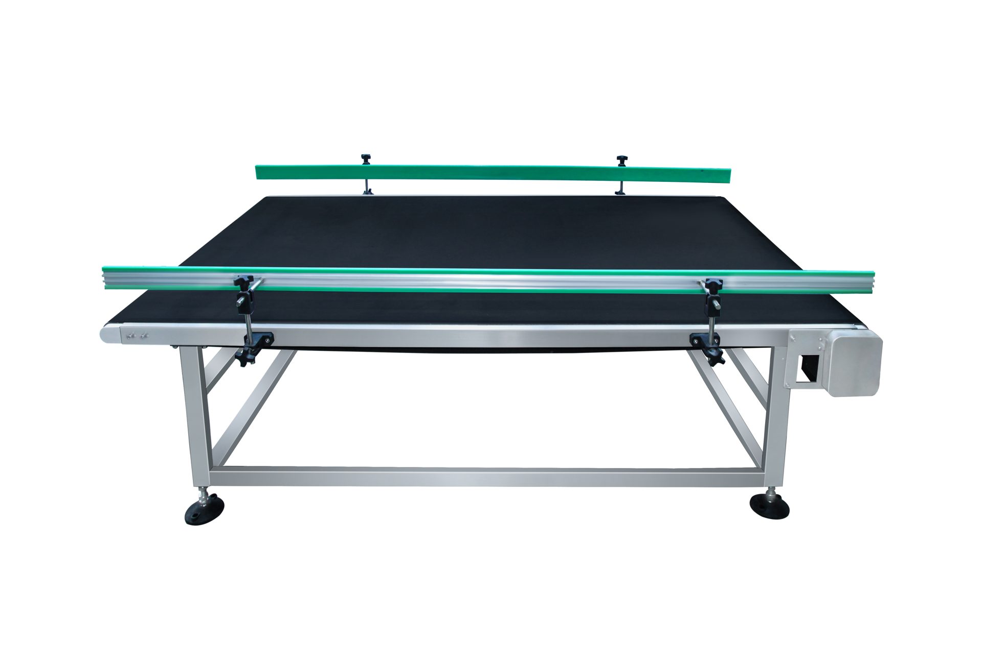 Automatic Bottle Feeding Conveyor: Front view