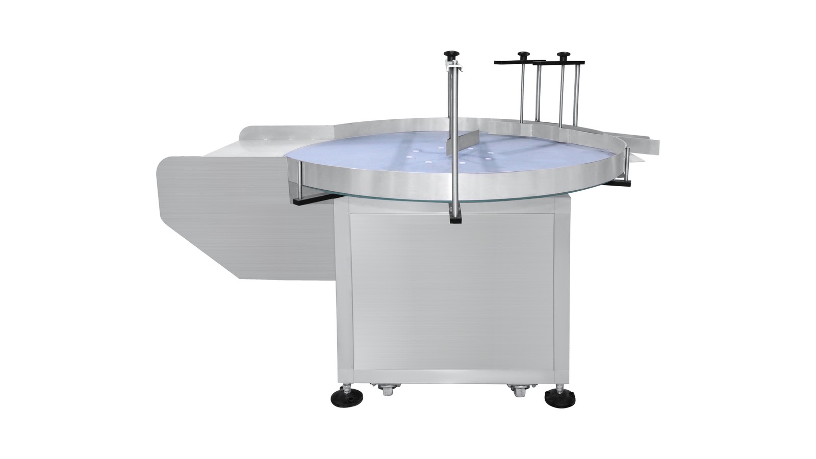 Glass-Top Rotary Bottle Feeding Table
