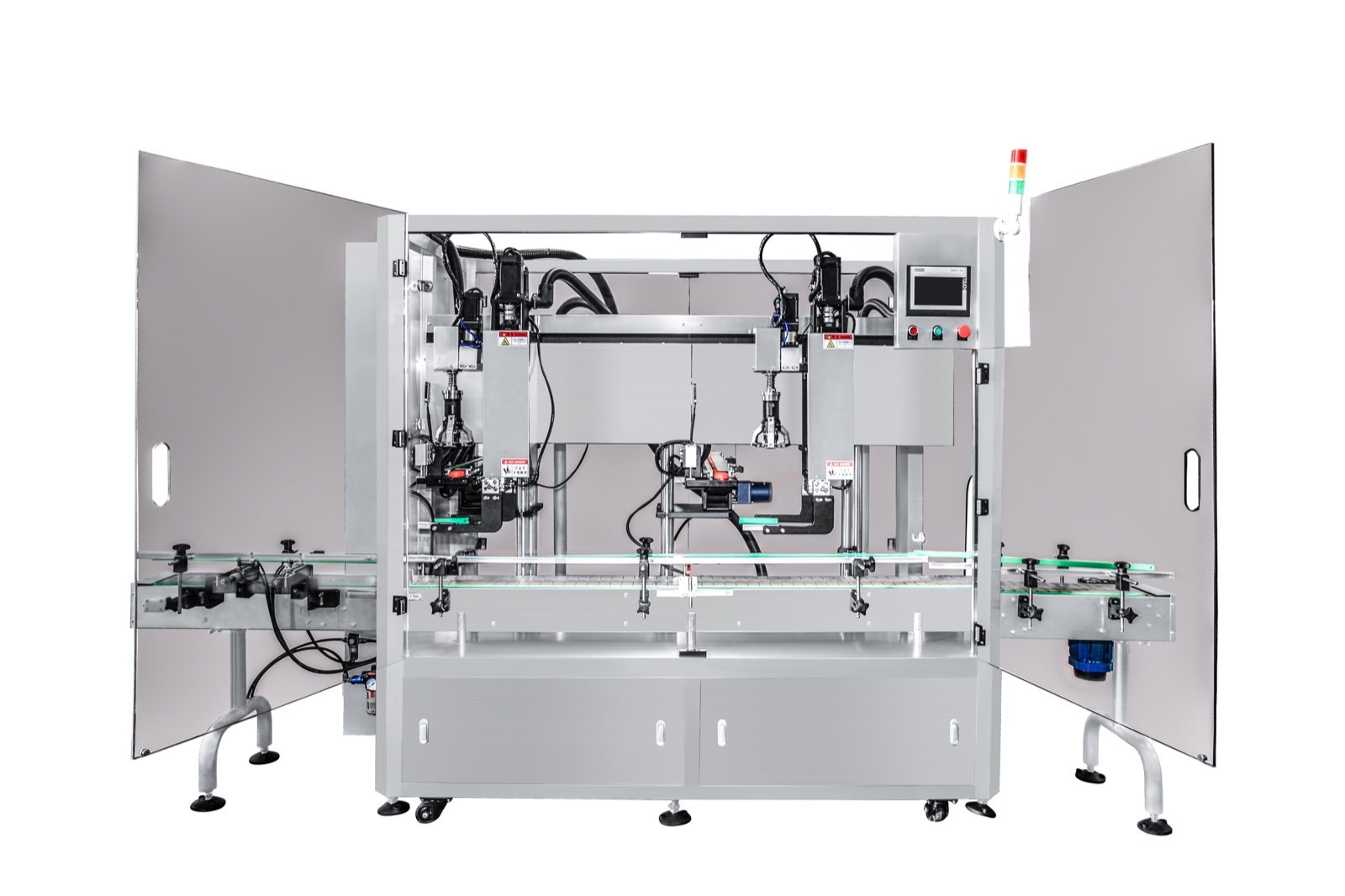 Double-Head Tracking Capping Machine