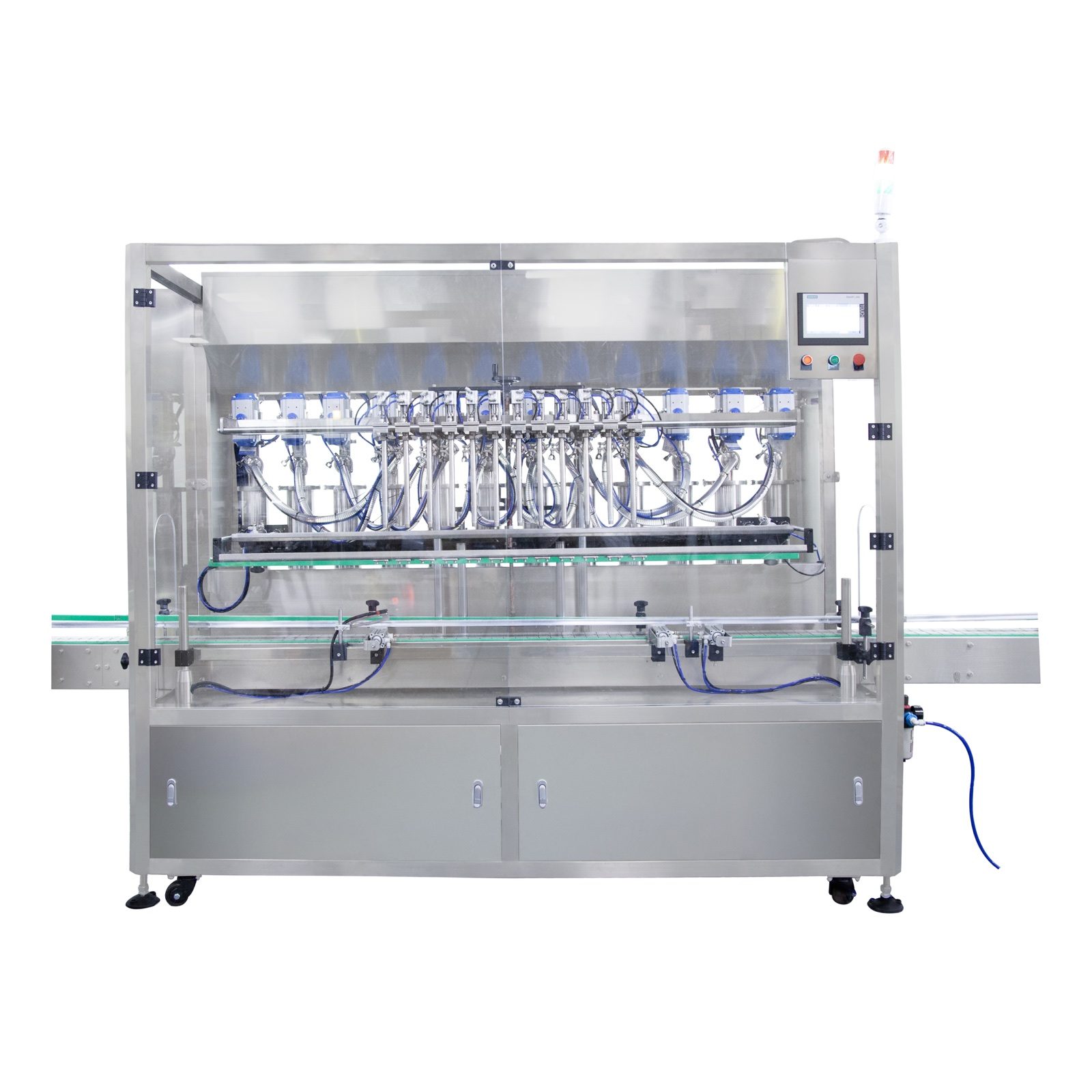 12-Head Servo Piston Filling Machine