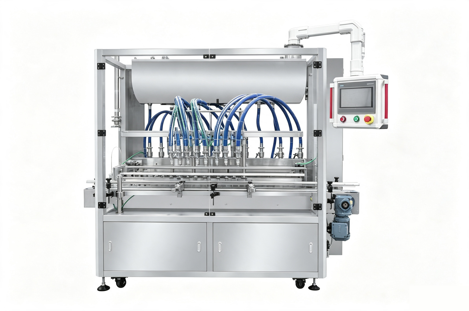 8-Head Gear Pump Filling Machine