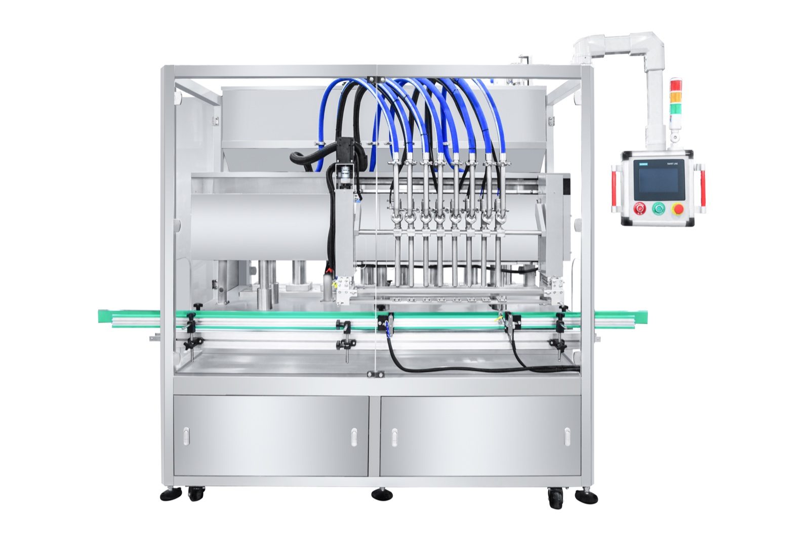8-Head Synchronous Tracking Filling Machine