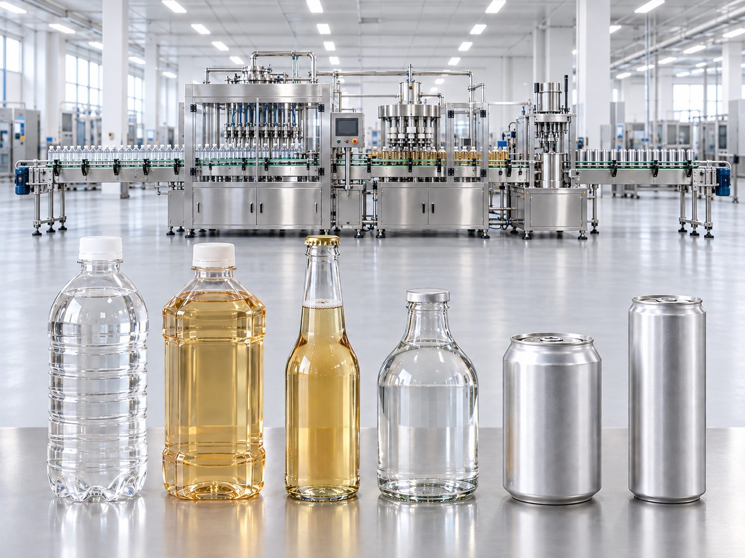 Beverages and bottled or cup-packed liquids