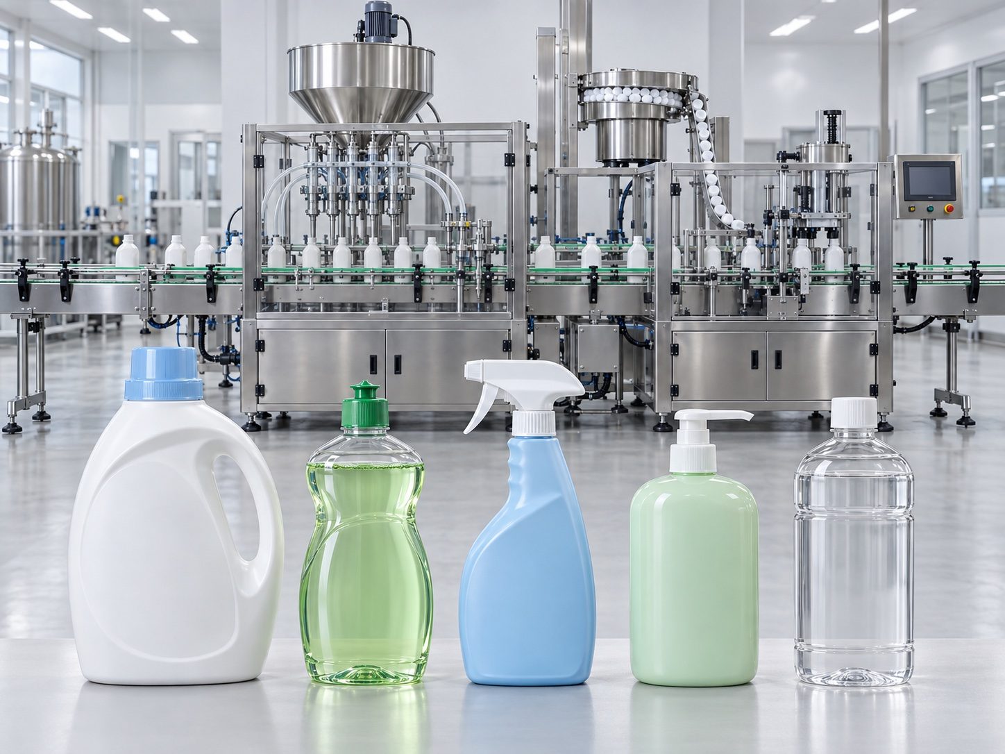 Detergent and household chemical