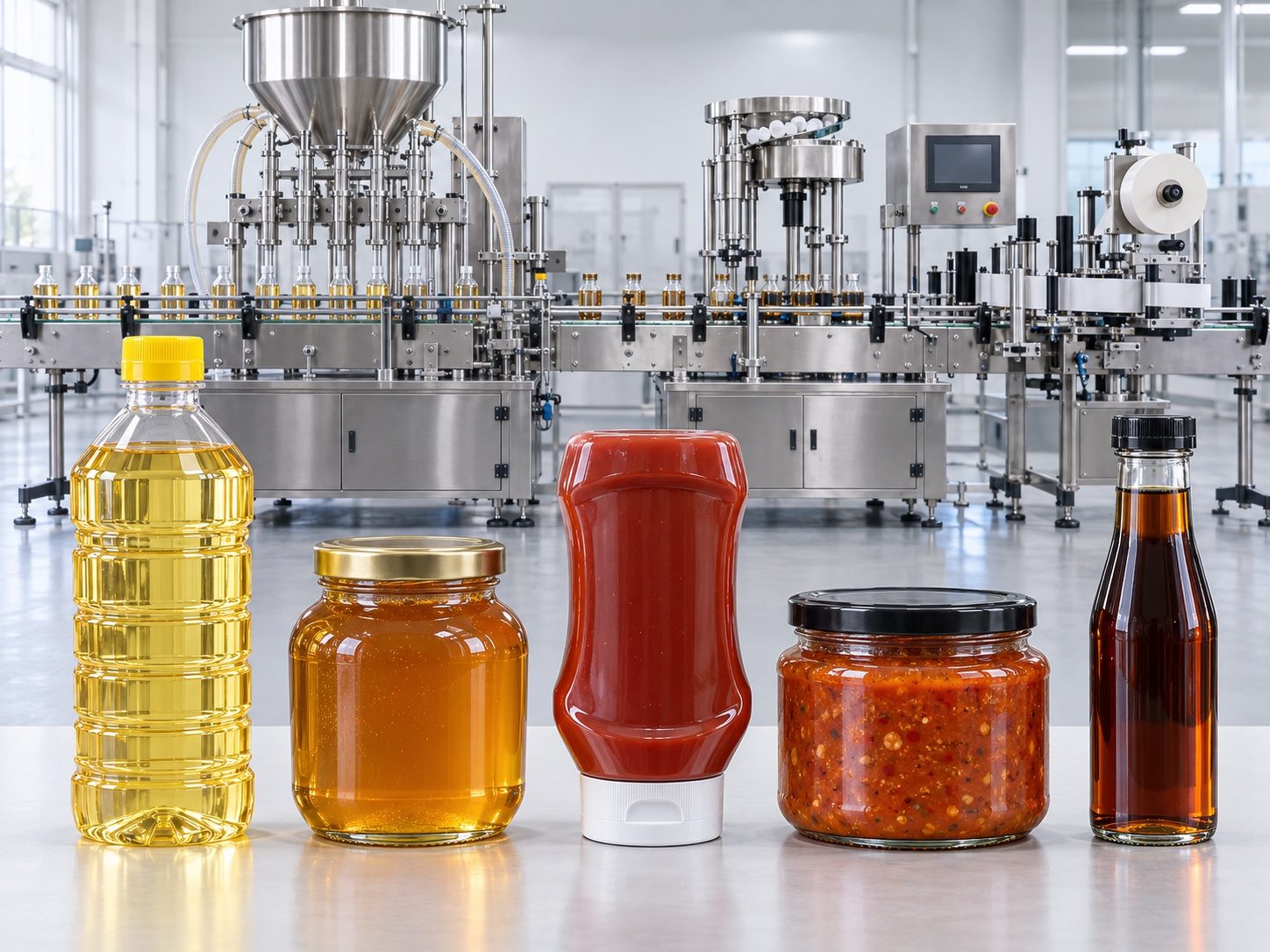 Food, sauce and oil