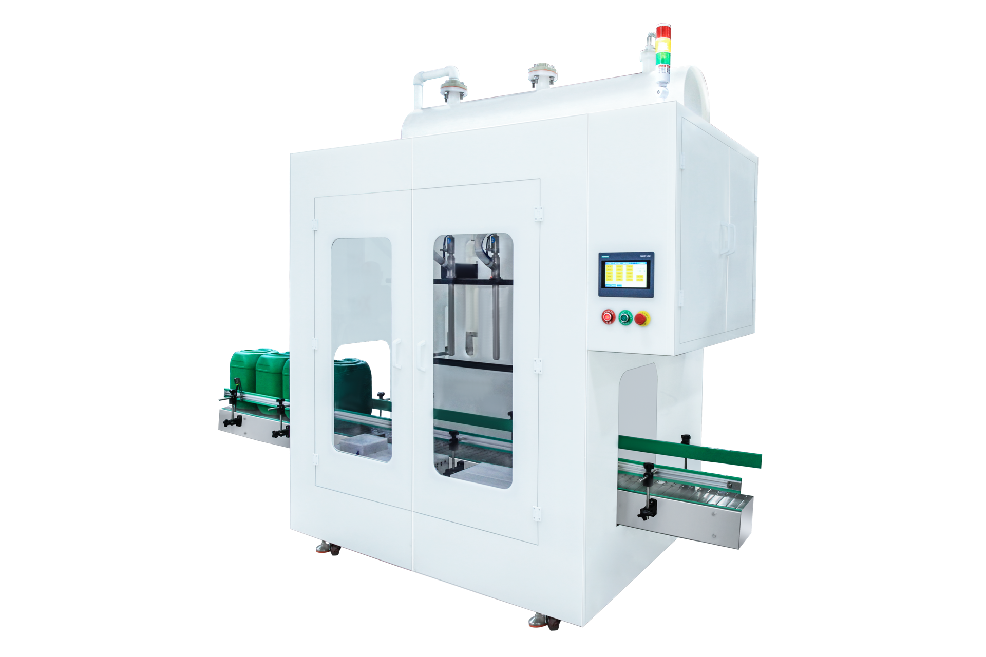 0655 Anti-corrosion filling, capping and labeling line: Filling unit
