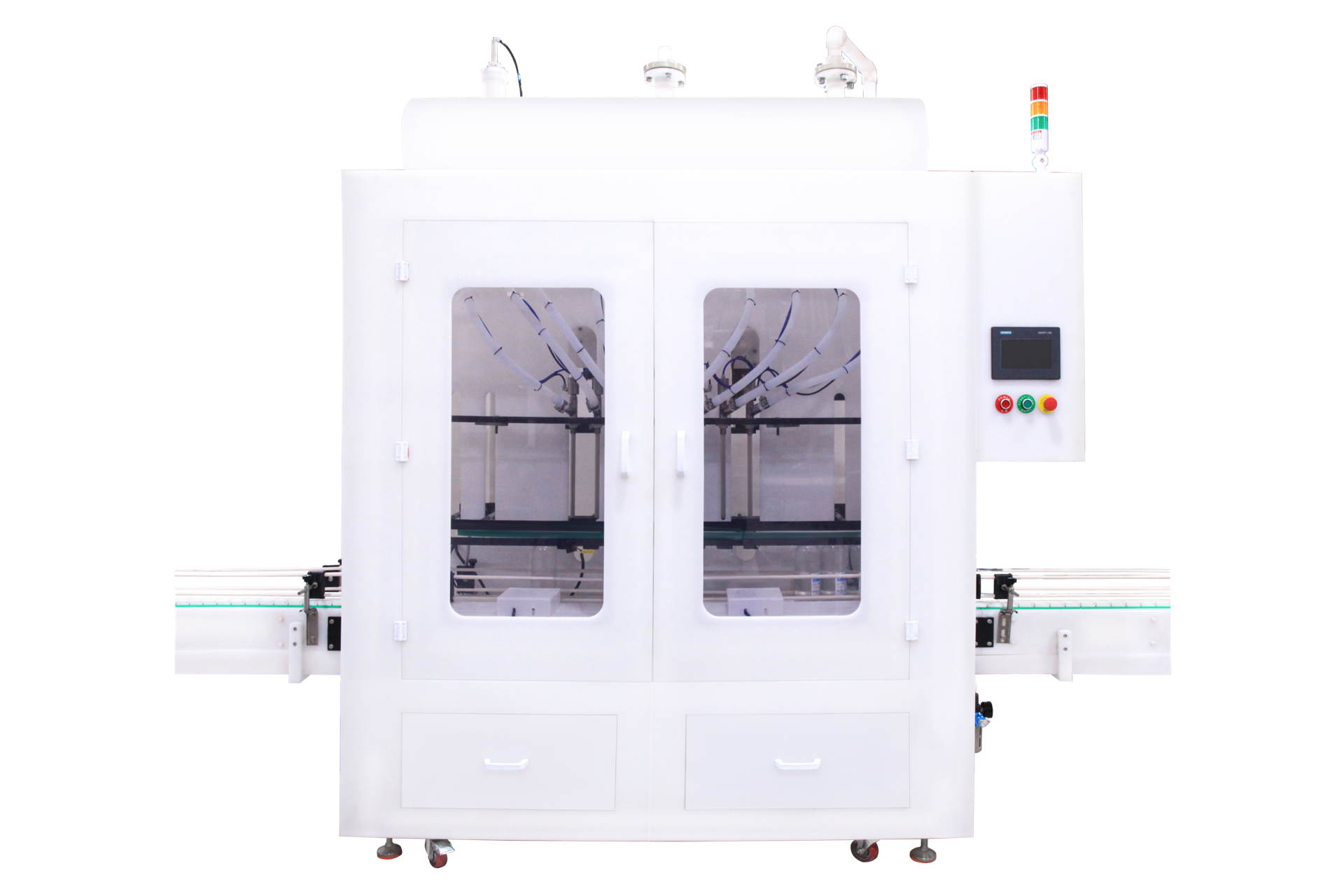 0629 Anti-corrosion filling, capping and labeling line: Filling unit