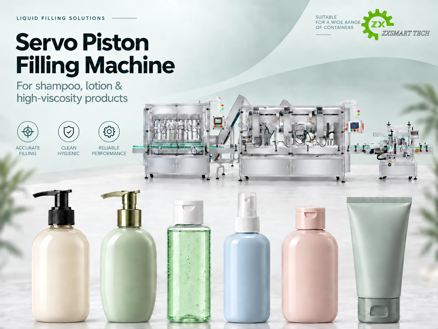 Servo Piston Filling Machine